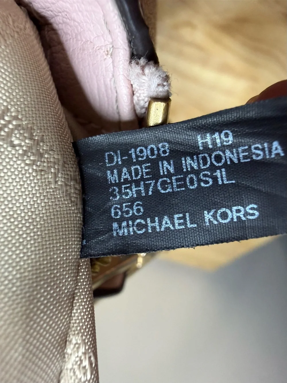 Michael Kors Ellis Small Leather Satchel Blush Pink EUC $298